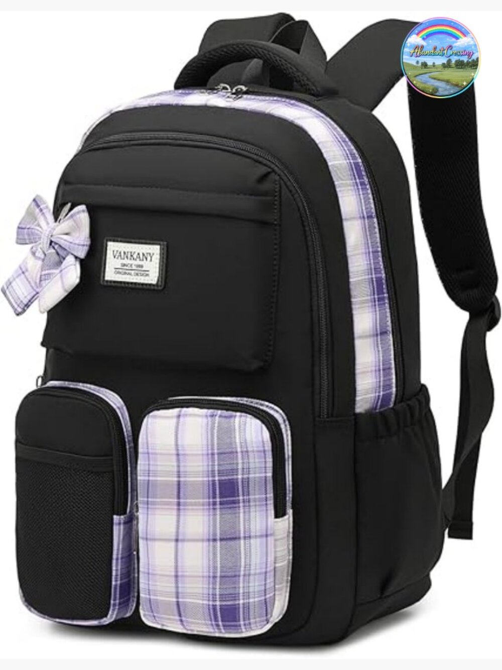 Cute Laptop Backpack for School College with 13 Pockets